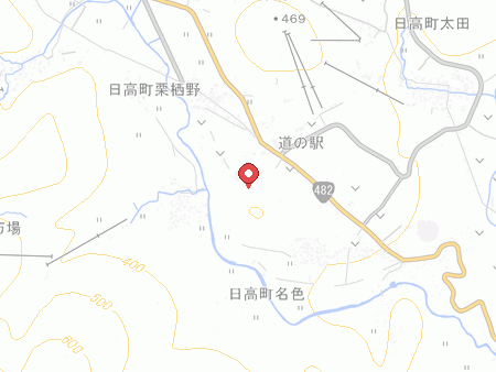 ブルーリッジホテルの地図