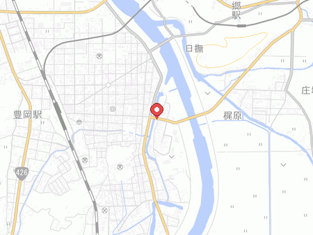 豊岡市民体育館の地図