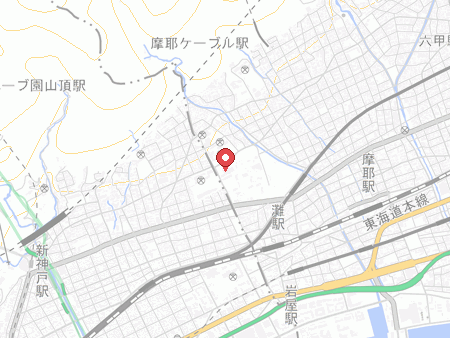 神戸市立王子スポーツセンターの地図