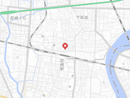 ラウンドワン JR尼崎駅前店の地図