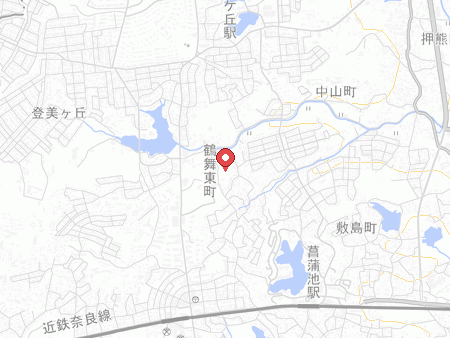コナミスポーツクラブ 学園前の地図