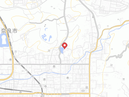 奈良市中央体育館 ならでんアリーナの地図