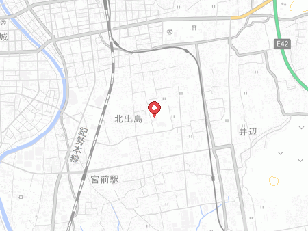 東公園体育館の地図