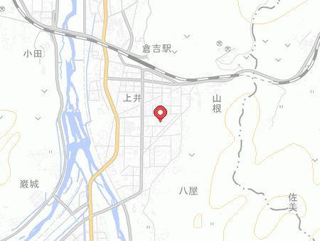 倉吉体育文化会館の地図