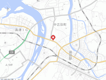 益田球心会の地図