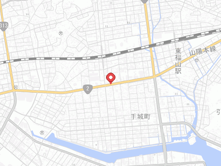 ラウンドワン 福山店の地図