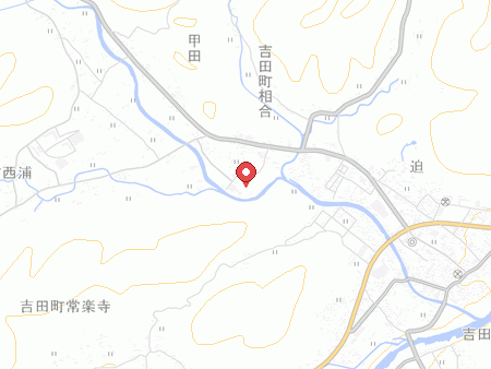 吉田運動公園体育館の地図