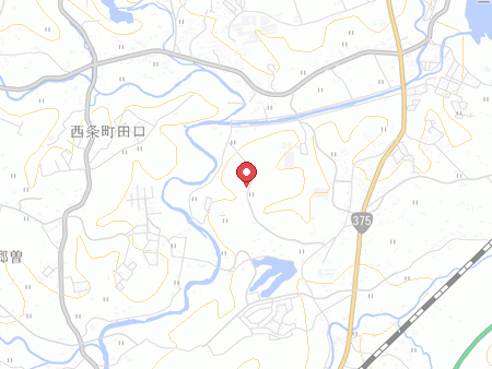 東広島運動公園体育館（アクアパーク体育館）の地図