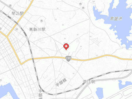 俵田翁記念体育館の地図