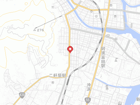カンダ卓球の地図