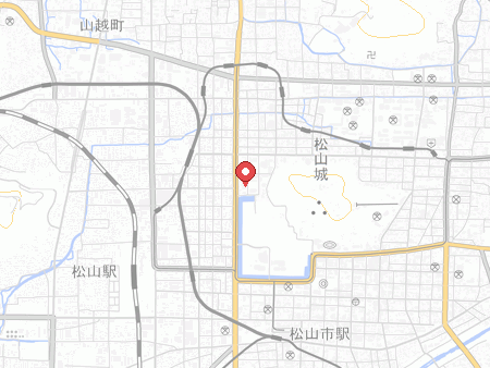 コナミスポーツクラブ 松山の地図