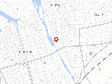 新居浜市市民体育館の地図