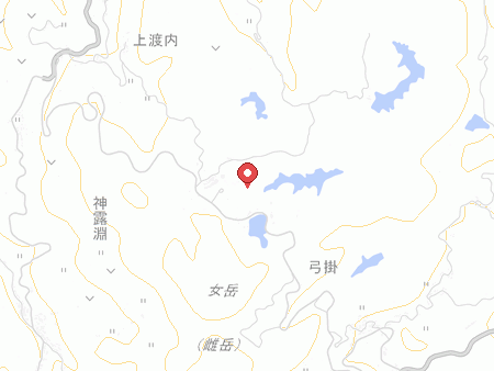くつろぎの森グリーンピア八女の地図