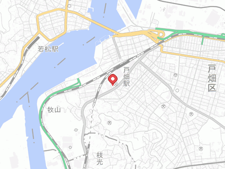 コナミスポーツクラブ 戸畑の地図