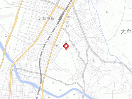 大牟田市民体育館の地図
