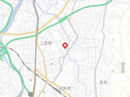 小倉北体育館の地図