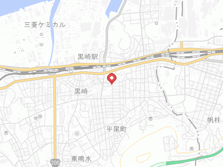 黒崎体育館の地図