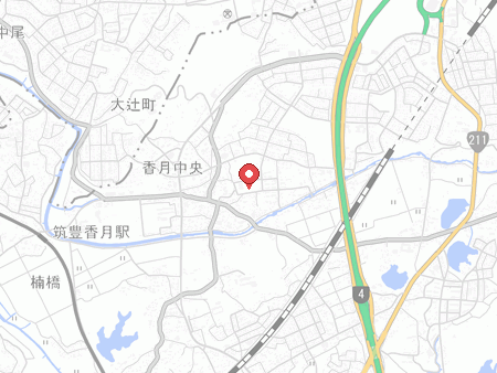 香月スポーツセンターの地図