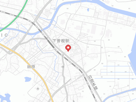 曽根体育館の地図