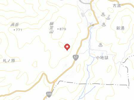 民芸モダンの宿 雲仙福田屋の地図
