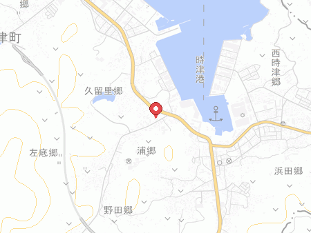 自遊空間 長崎時津店の地図