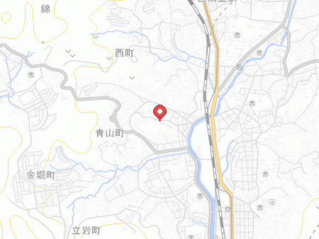長崎県立総合体育館の地図