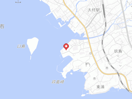シ―ハットおおむらの地図