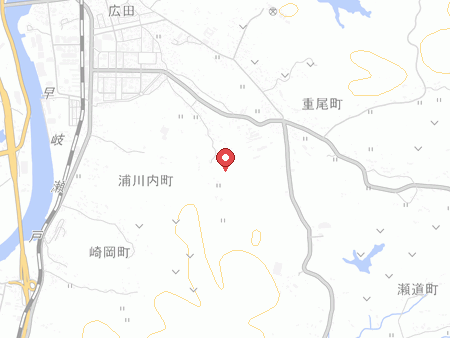 佐世保市東部スポーツ広場体育館の地図