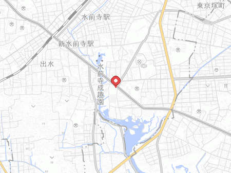 熊本市総合体育館の地図