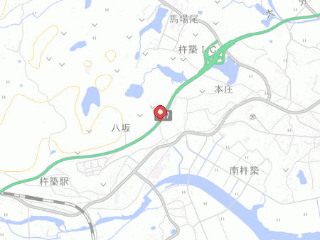 杵築市文化体育館の地図