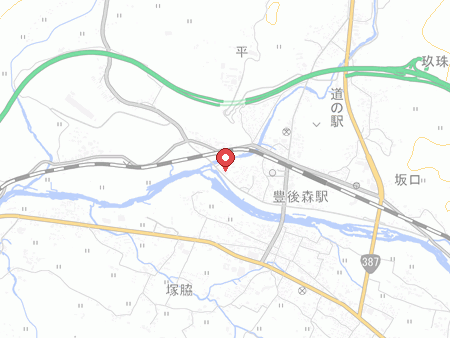 玖珠町Ｂ＆Ｇ海洋センターの地図