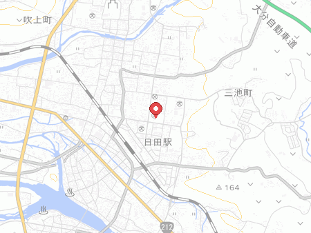日田市総合体育館の地図