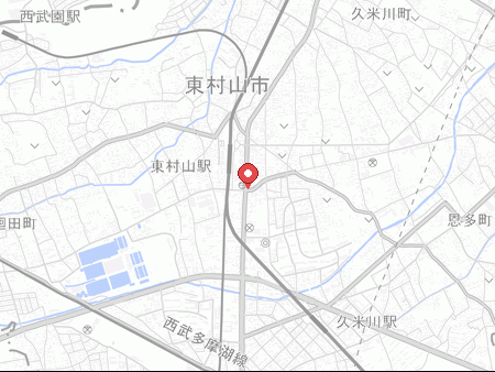 東村山卓球教室の地図