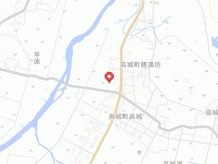 高城運動公園総合体育館の地図