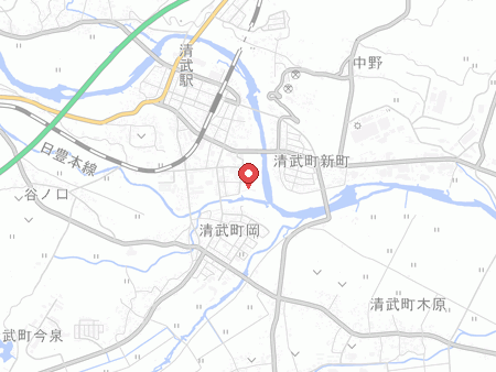 清武体育館の地図
