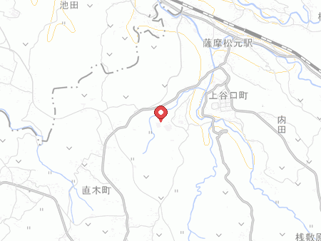 松元平野岡体育館の地図