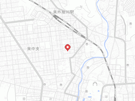 秋田卓球会館の地図