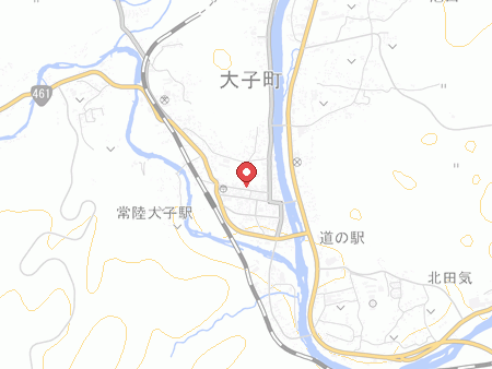 ヨツクラスポーツ　大子店の地図