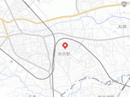 国際卓球 所沢店の地図