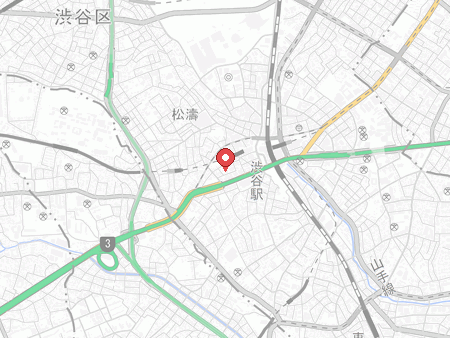 国際卓球 渋谷店の地図