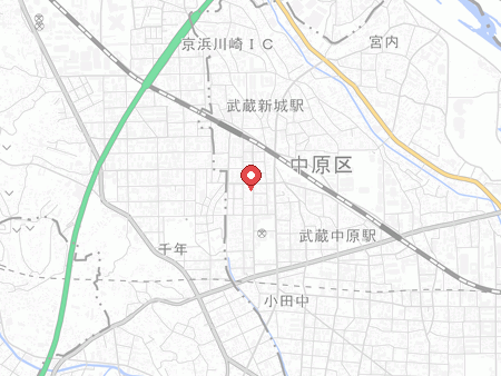 タカキュウスポーツの地図