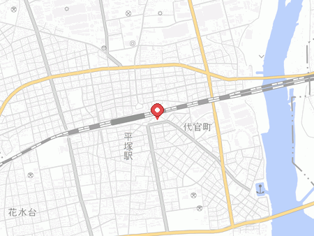 平塚スポーツの地図