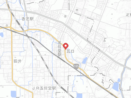 カシバスポーツの地図