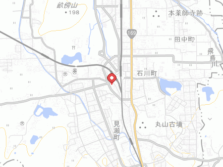 スポーツ館ハラヤの地図