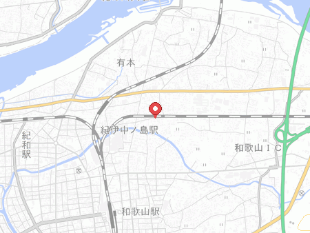 卓球ショップラブオールの地図