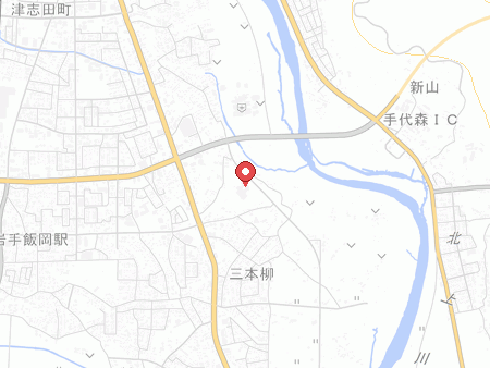 ふれあい盛岡ランドの地図