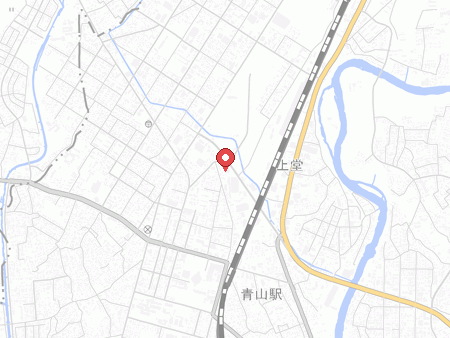 岩手県勤労身体障がい者体育館の地図