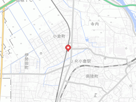 ビーウェイ株式会社 宇治店の地図