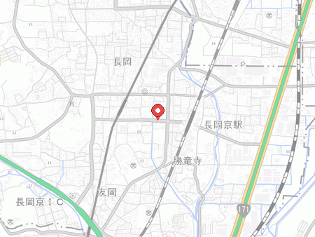 ビーウェイ株式会社 長岡京店の地図
