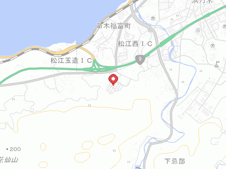 スポーツデポ 松江店の地図